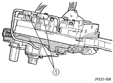 Fig. 141 Securing Boost Valve Tube With Brace Tabs