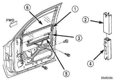 Fig. 40 Lower Glass Run Channels