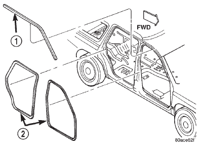 Fig. 41 Door Opening Weatherstrip