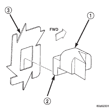 Fig. 44 Trim Panel Retainer