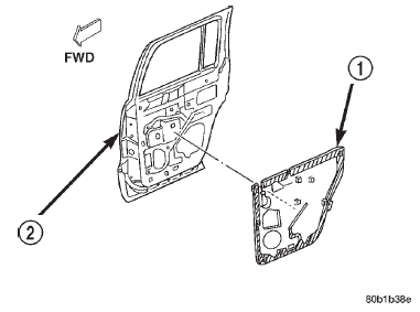 Fig. 46 Rear Door Waterdam