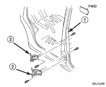 Fig. 47 Rear Door Hinge