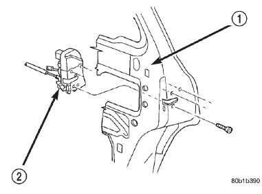 Fig. 51 Rear Door Latch