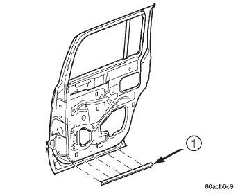 Fig. 60 Rear Door Secondary Seal