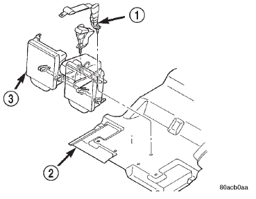 Fig. 96 2nd Row Seat Belt Anchors