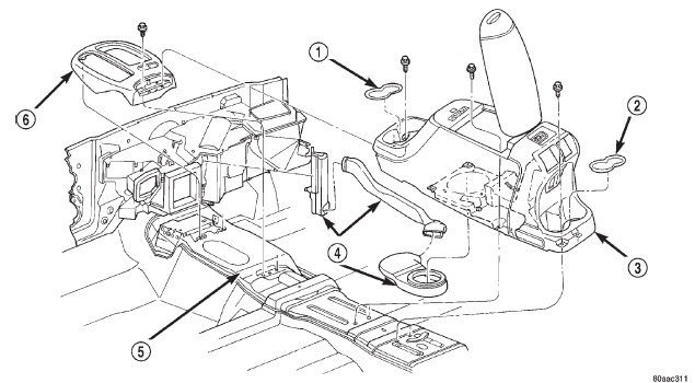 Fig. 98 Floor Console