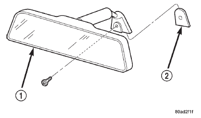 Fig. 100 Rearview Mirror