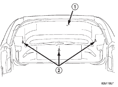 Fig. 107 Headliner Push-in Fasteners