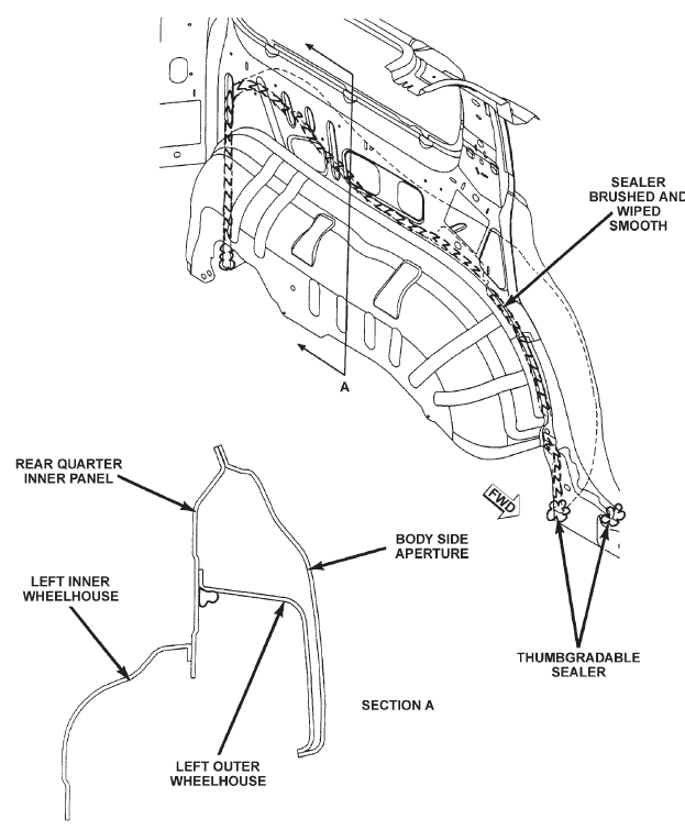 LEFT OUTER WHEELHOUSE