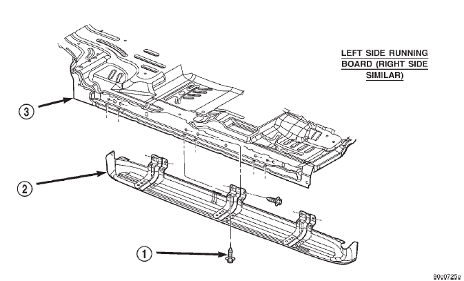 Fig. 16 Running Board Left Side