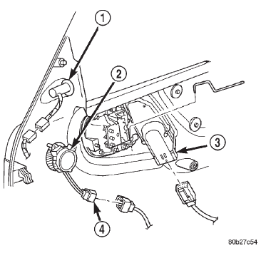 Fig. 28 Power Door Lock/Window Connector