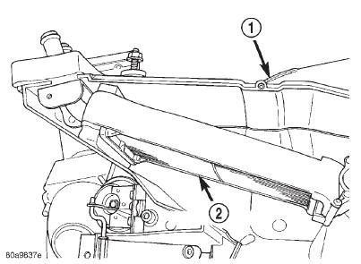 Fig. 72 Heater Core Remove/Install