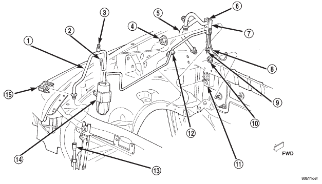 Fig. 74 Liquid Line Remove/Install