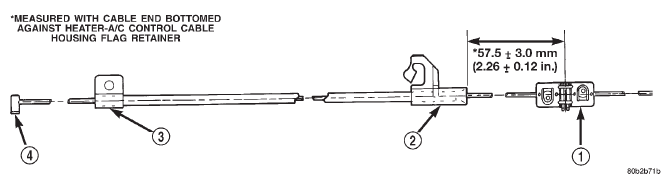 Fig. 86 Temperature Control Cable Self-Adjuster Clip