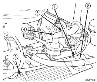Fig. 16 Vacuum Check at Valve Cover Opening