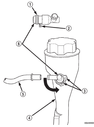 Fig. 20 PCV Valve/Oil Filler Tube Location