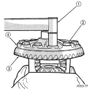 Fig. 17 Ring Gear Bolt Installation