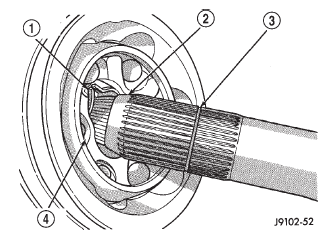 Fig. 25 Outer C/V Joint Installation