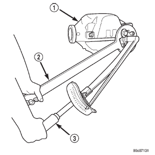 Fig. 9 Tighten Pinion Nut