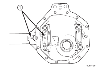 Fig. 11 Bearing Cap Identification