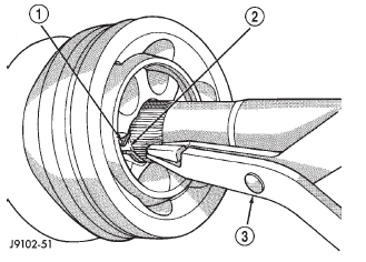 Fig. 14 Outer C/V Joint Removal