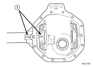 Fig. 13 Bearing Cap Identification