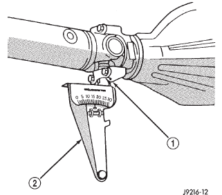 Fig. 13 Rear (Input) Angle Measurement (B)