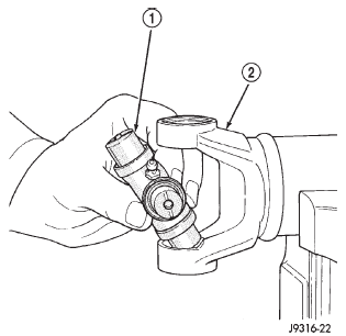Fig. 21 Install Cross In Yoke