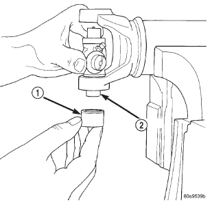 Fig. 22 Install Bearing On Trunnion