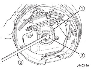 Fig. 12 Axle Seal Removal