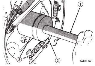 Fig. 14 Axle Shaft Seal and Bearing Installation