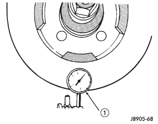 Fig. 7 Checking Rotor Runout And Thickness Variation