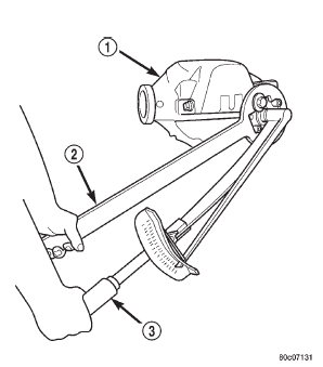 Fig. 17 Tightening Pinion Nut