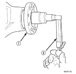 Fig. 18 Check Pinion Rotation Torque