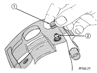 Fig. 53 Installing Caliper Bleed Screw And Cap