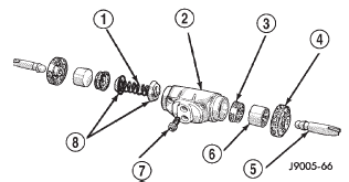 Fig. 54 Wheel Cylinder Components-Typical