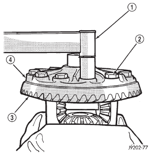 Fig. 26 Ring Gear Bolt Installation