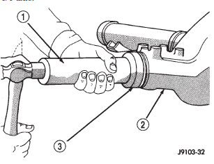 Fig. 35 Pinion Seal Installation-8 1/4 Axle