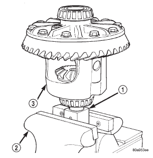 Fig. 44 Differential Case Holding Tool