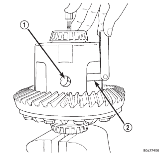 Fig. 63 Remove Pinion Gear Thrust Washer