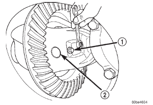 Fig. 10 Pinion Mate Shaft Lock Screw