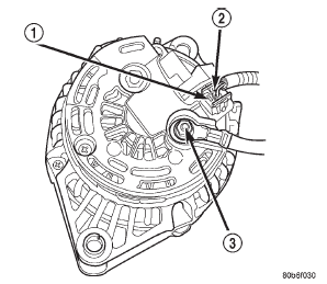 Fig. 3 Generator Connectors-Typical Bosch