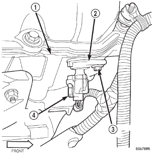 Fig. 30 CMP Location-4.7L Engine