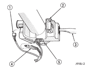 Fig. 37 Ignition Switch and Halo Lamp Connectors