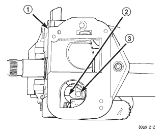 Fig. 43 Steering Wheel Lock Lever