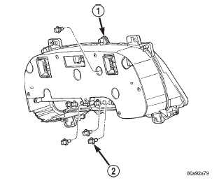 Fig. 4 Cluster Bulb Remove/Install