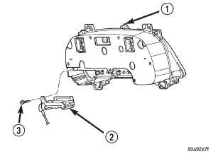 Fig. 8 Gear Selector Indicator Remove/Install