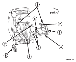 Fig. 23 Central Timer Module Remove/Install