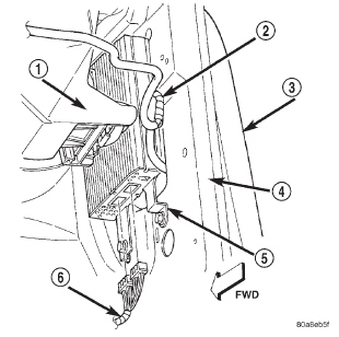 Fig. 10 Power Amplifier Connections Remove/Install