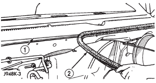 Fig. 9 Cowl Grille Panel Weather-strip